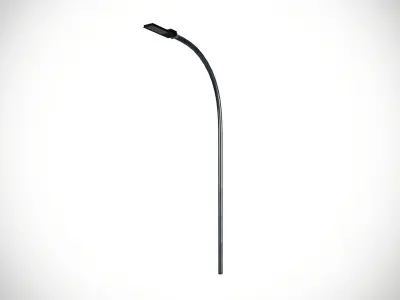 Street Light Low-poly 3D model