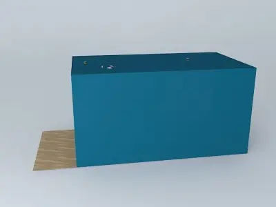 ARGO Architects ISEM Intercontinental submerged maglev track ... 3D model