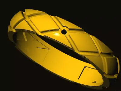 rings ring 3D print model