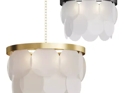 Geosphere Chandelier 3D model