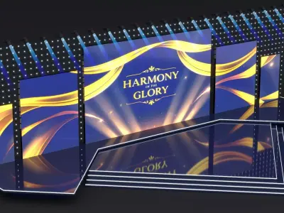 Concert Stage 12 3D model