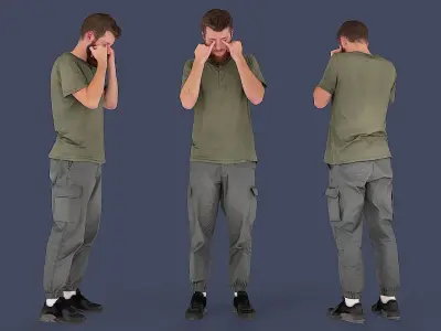 Wearied Urban Casual 3D model