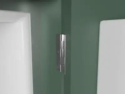 3-Door Refridgerator 3D model