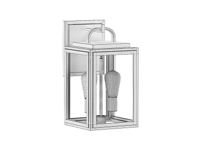 Progress Lighting Grandbury Wall Lantern 3D model