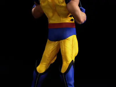 Fan Art of Wolverine  3D print model