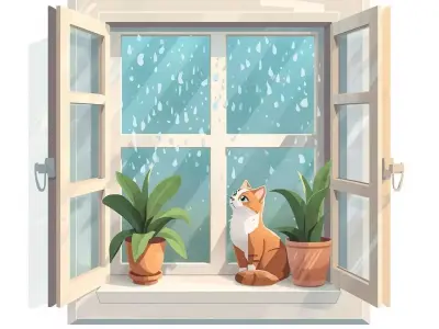 Lo-Fi Bedroom Window 3D Model V01 Low-poly 3D model