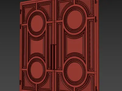 Gate black loft 11 3D model