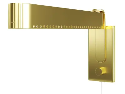 Julissa Swing Arm Reading Light by Mitzi Hudson Valley Lighting 3D model