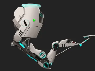 Robotic Arm 3D model