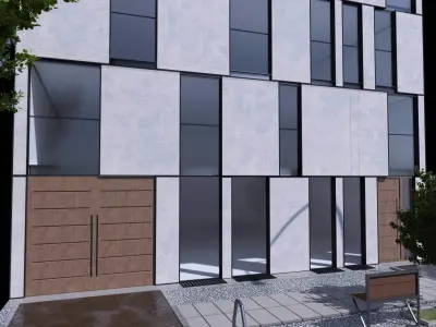 Berlin Street Building NO110 3D model