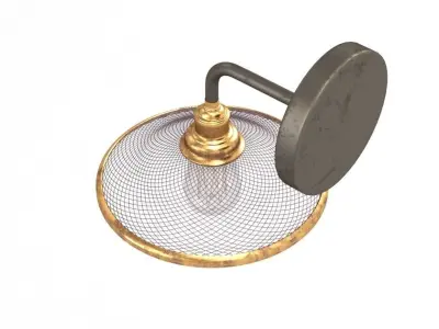 Hinkley Lighting RIGBY Vintage Industrial Wall Light 3D model