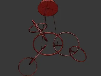 RINGER olympia pendant light 3D model