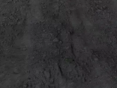 Soil Scan Low-poly 3D model