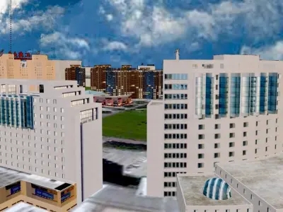 Beijing city   3D model