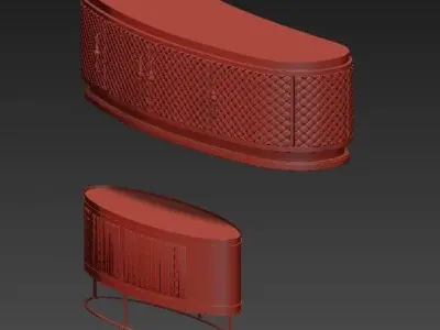 chest of drawers 43 3D model