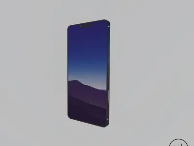 IPhone 13 3D Model  Low-poly 3D model