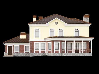 Cottage house 3D model order