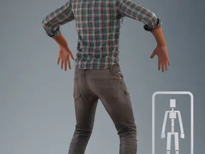 00078Darion001l Low-poly 3D model