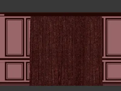 Curtain Set 264 3D model