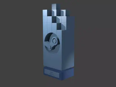 Steam Award 3D model