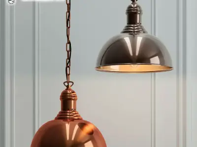 Hanging lamp Romatti Muran 3D model