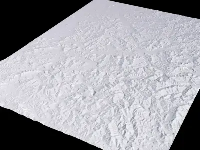 Benxi China City Landscape 3D Model 3D model