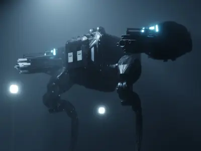 Observer Robot 3D Model 3D model