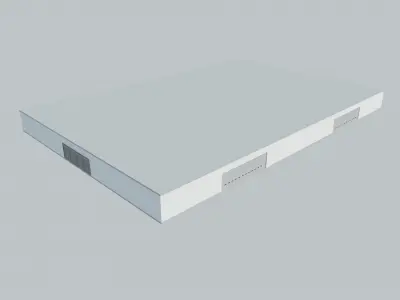 Exhibition Halls two 16-17 3D model