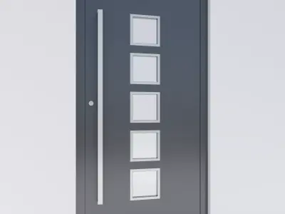 Aluprof MB 86 Drzwi panelowe 005 M 0454 Free 3D model