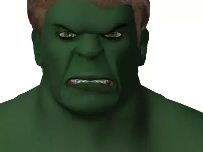 Hulk Character Low-poly 3D model