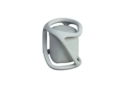 SciFi Shape Object Low Poly Low-poly 3D model 32