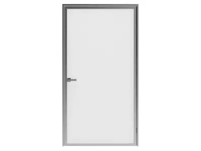 Glass Door 2 3D model