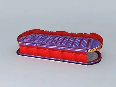 Dodgems 90s UK Free 3D model