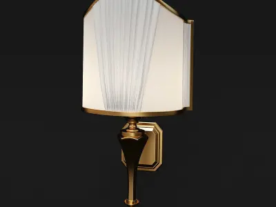 sconce Btlle Epoque 4077 3D model