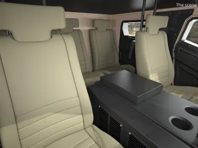  Thales Hawkei Military 4x4 Vehicle Rigged 