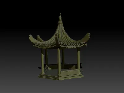 Cottage for 3d print  3D print model