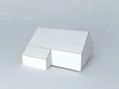 humno old rusty barn Free 3D model