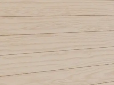 Vintage Hand-Painted Dark Brown Wood PBR Seamless Texture