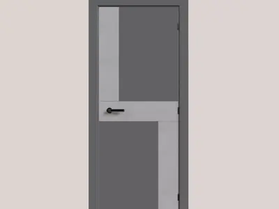 Modern Door 3D model 3