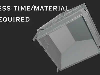 Medieval House - High Quality Print Ready 3D print model