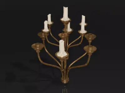 Candle Holder Candlestick 3D model