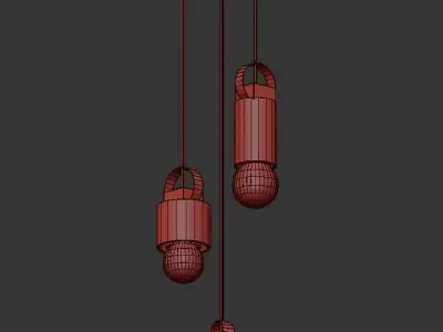 BOWIE PENDANT 3D model