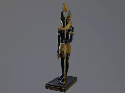 ancient egypt prop bundle Low-poly 3D model