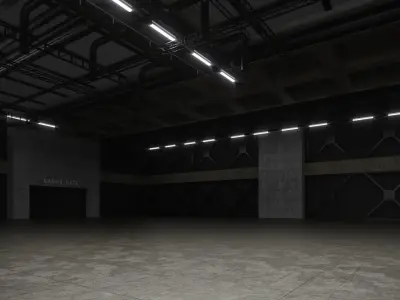 Exhibition HDRI with 3DSmax Corona Scene Texture