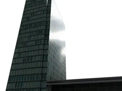 Amsterdam Building3 Low-poly 3D model
