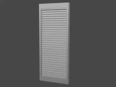 Shutter shutters 3D model