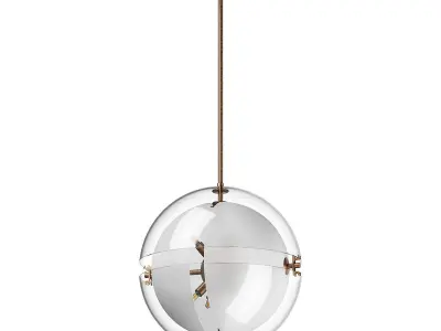 816043 Modena Lightstar chandelier 3D model