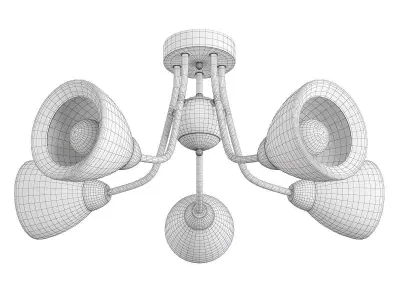 De Markt vita Low-poly 3D model