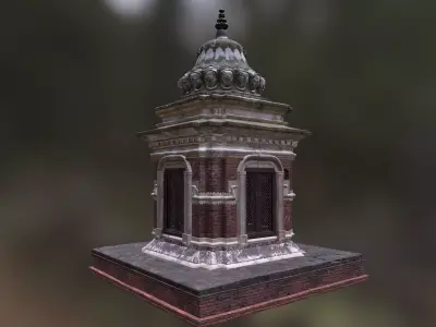 Pashupatinath temple  2 3D model