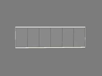 Window glass sliding door Free 3D model